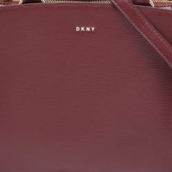 Pre Owned DKNY Red Leather Paige Dome Satchel