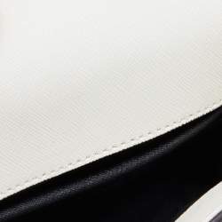 Pre Owned Dkny Off White Leather Bryant Park Crossbody Bag