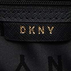 Pre Owned DKNY Pink Leather Bryant Top Zip Shoulder Bag