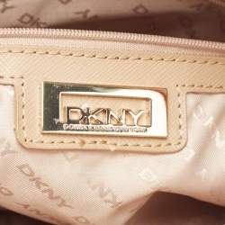 Pre Owned DKNY Red Saffiano Leather Bryant Park Shoulder Bag