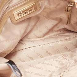 Pre Owned DKNY Red Saffiano Leather Bryant Park Shoulder Bag