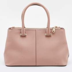 Pre Owned DKNY Pink Leather Bryant Park Tote