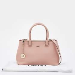 Pre Owned DKNY Pink Leather Bryant Park Tote