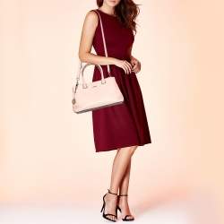 Pre Owned DKNY Pink Leather Bryant Park Tote