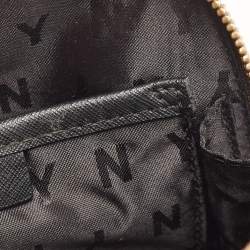 مملوكة مسبقًا DKNY Brown/Dark Grey Leather Mini Bryant Backpack