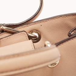 DKNY Beige Leather Tote