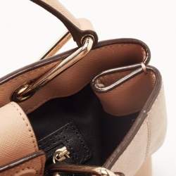 DKNY Beige Leather Tote