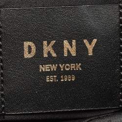 Pre Owned DKNY Burgundy Quilted Leather Gansevoort Flap Shoulder Bag