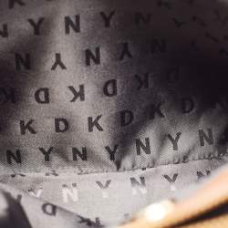 Pre Owned DKNY Brown Saffiano Leather Bryant Park Zip Tote