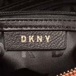 Pre Owned DKNY Rose Pink Quilted Leather Chain Tote