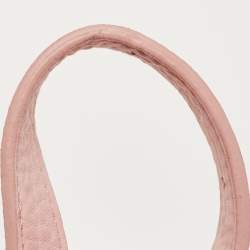 DKNY Pink Perforated Nubuck Tote