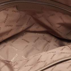 Pre Owned DKNY Red Leather Dome Shoulder Bag