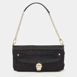 DKNY Women's Carol Baguette Bag - Black/Silver