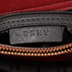 Pre Owned Dkny Red Leather Bryant Park Bag