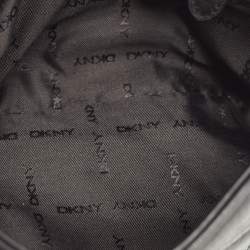 Pre Owned DKNY Black Quilted Leather Allen Flap Shoulder Bag