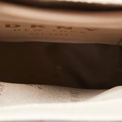 Pre Owned Dkny Multicolor Printed Leather Elissa Phone Crossbody Bag