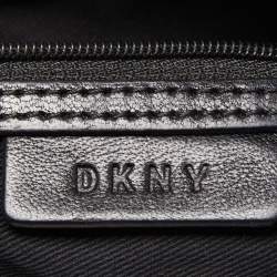 DKNY Beige Quilted Leather Chain Tote