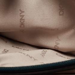 Pre Owned DKNY Green Quilted Leather Allen Chain Shoulder Bag