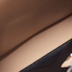 Pre Owned DKNY Beige Leather Sullivan Top Handle Bag