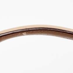 Pre Owned DKNY Beige Quilted Leather Chain Tote