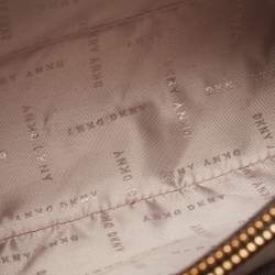 Pre Owned DKNY Tan Leather Julius MD Zip Tote