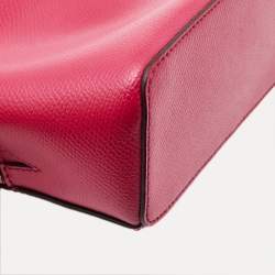 Pre Owned DKNY Pink Leather Mini Bryant Crossbody Bag