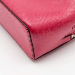 Pre Owned DKNY Pink Leather Mini Bryant Crossbody Bag