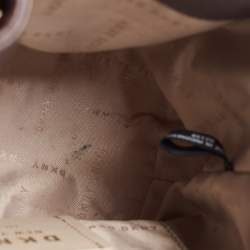 Pre Owned DKNY Dark Brown Leather Small York Winnie Bucket Bag