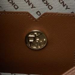 Pre Owned DKNY Burgundy Croc Embossed Leather Tote