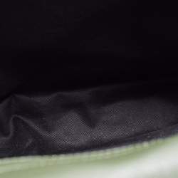 Pre Owned Dkny Green Saffiano Leather Chain Handle Tote