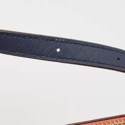 Pre Owned DKNY Tricolor Leather Ava Zip Crossbody Bag