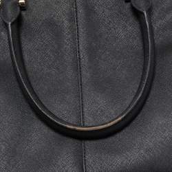 Pre Owned DKNY Black Leather Bryant Park Satchel