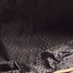 Pre Owned DKNY Black Saffiano Leather Bryant Park Chain Tote