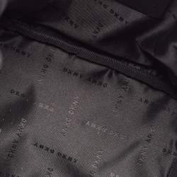 Pre Owned DKNY Black Leather Medium York Winnie Bucket Bag