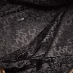 Pre Owned DKNY Black Saffiano Leather Robinson Double Zip Tote