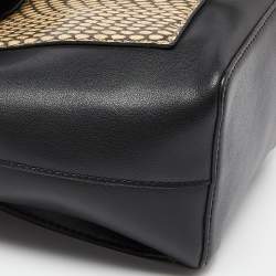 DKNY Tricolor Embossed Leather Small Alexa Backpack