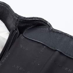 Pre Owned DKNY Black Quilted Leather Flap Shoulder Bag