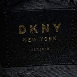 Pre Owned Dkny Black Leather Elissa Crossbody Bag
