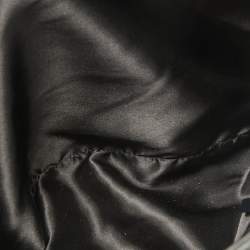 Pre Owned Dkny Black Monogram Canvas and Leather Flap Tote