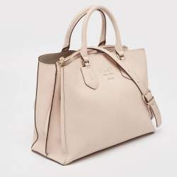 DKNY Pink Pebble Leather Noho Tote
