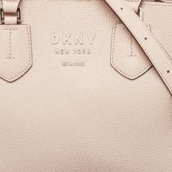 DKNY Pink Pebble Leather Noho Tote