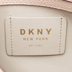 DKNY Pink Pebble Leather Noho Tote