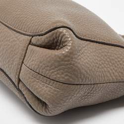 DKNY Beige Leather Chain Shoulder Bag