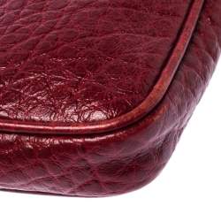Dkny Red Leather Chain iPhone Case