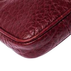 Dkny Red Leather Chain iPhone Case
