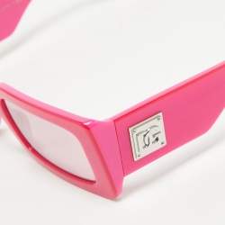 Dolce & Gabbana Pink Mirrored DG 4416 Square Sunglasses