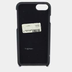 Pre Owned Dolce & Gabbana Multicolor Floral Print Leather iPhone 7 Cover 