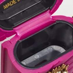 Pre Owned Dolce & Gabbana Pink Silicone Devotion Heart AirPods Case