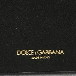 Pre Owned Dolce & Gabbana Multicolor Fruit Print Leather Crystal Embellished iPhone 7 Plus Case