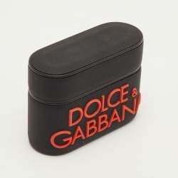 مملوكة مسبقًا Dolce & Gabbana Logo Black/Orange Rubber AirPods Pro Case